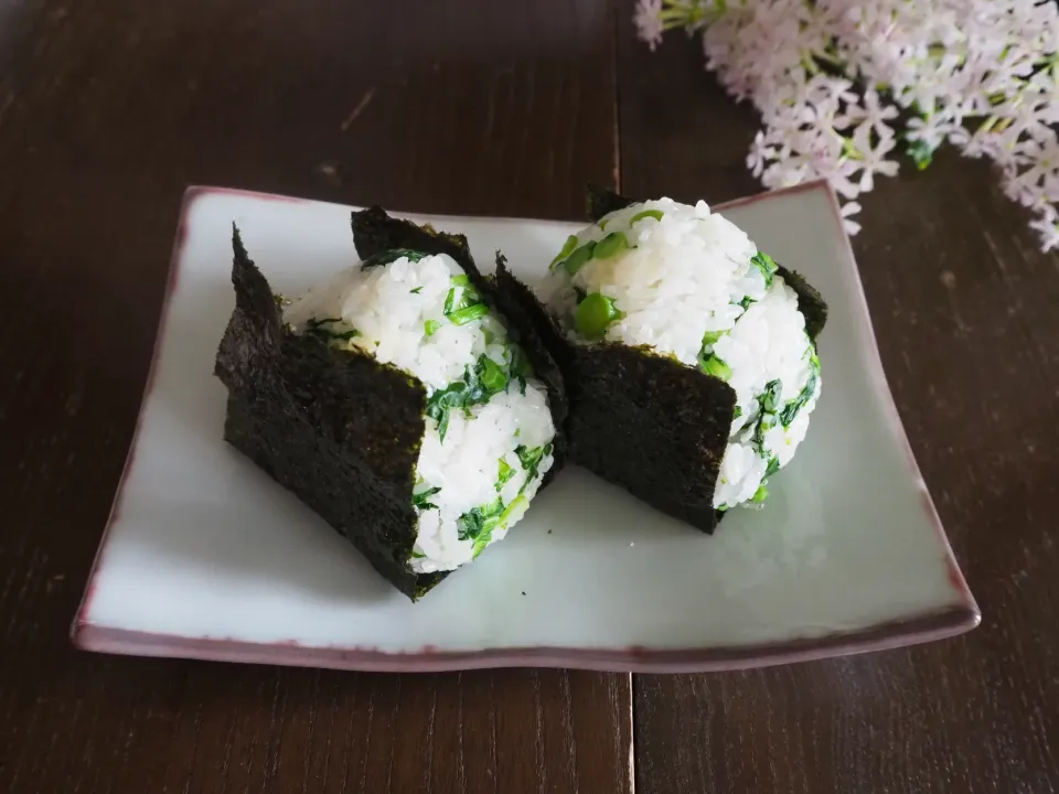 のらぼう菜のおむすび|seiko_funfoodさん