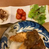 ささみカツカレー| なつこいっきママさん