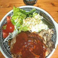 ミンチ３割引の日でハンバーグ😄|miimiさん