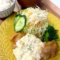 てぃきん南蛮の夜ご飯🐤