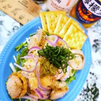 🔷🥔新じゃがde数の子いりおつまみ🥔ポテサラ🔷