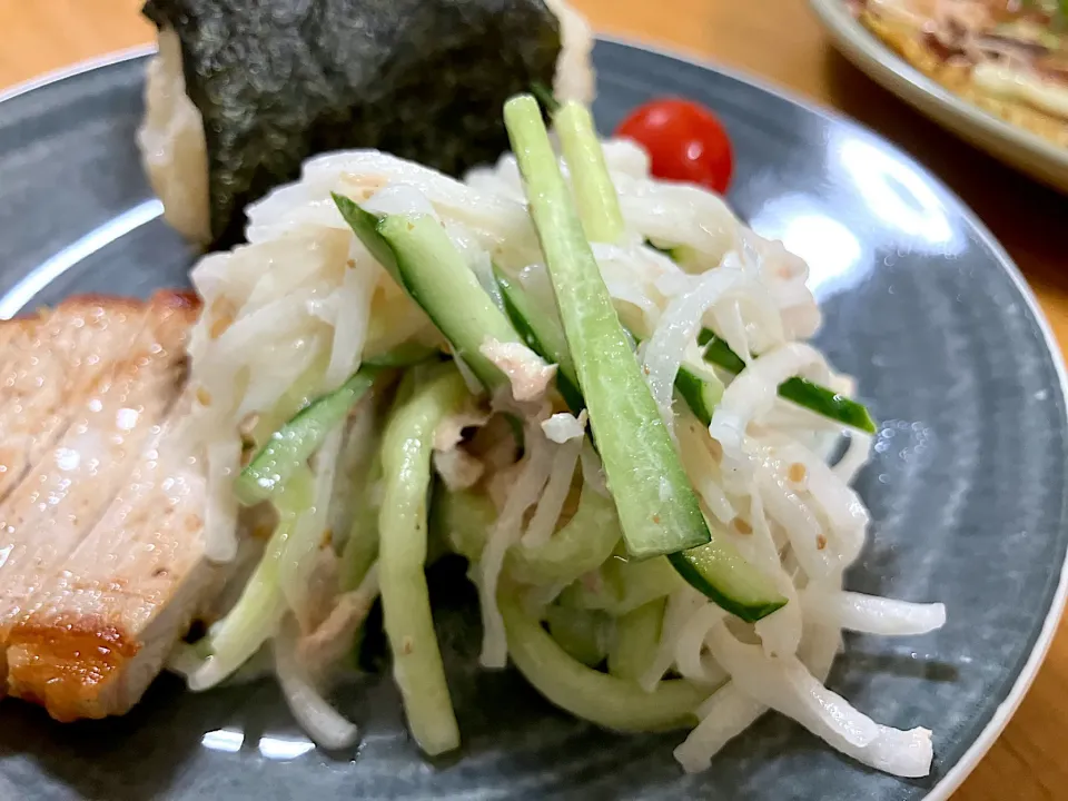 ＊春大根と胡瓜の胡麻ツナマヨサラダ🥗＊|＊抹茶＊さん