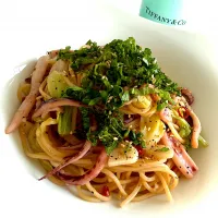 イカとキャベツのペペロンチーノ🍝| C2★さん
