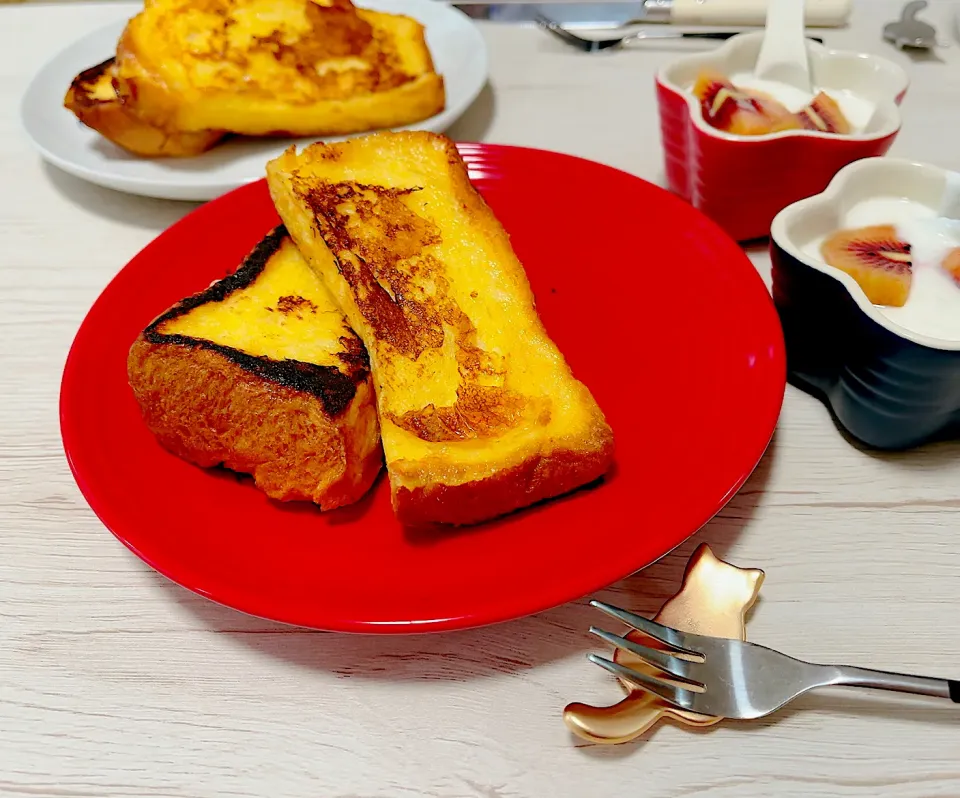 フレンチトースト|もっさんさん