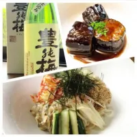 「冷麺風 あさり蕎麦」🌶️🌶️
冷たい蕎麦と日本酒で昼飲み|ばくあんしゃさん