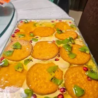 Fruit layered custard|Sabrina R.さん