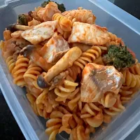 タラのトマトソースパスタ|Sakikoさん