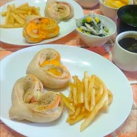 ハムチーズパン