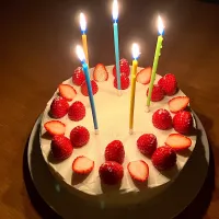 ＊パパのお誕生日ケーキ🎂🎉＊|＊抹茶＊さん
