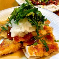 鶏むね肉のおろしステーキ|Mikaさん