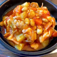 チキンビーンズ|単身赴任のっちさん