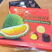 ＊シンガポール🇸🇬のお土産、ドリアンchocolate♪＊|ultramarineさん