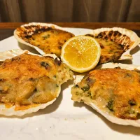 ホタテのグラタン