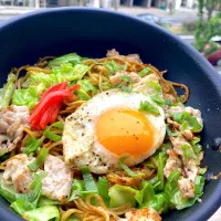 フライパン焼きそば
