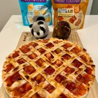 2025/5/11   いちごとルバーブのパイ　Strawberry Rhubarb Pie|19 Boys & 野鳥さん