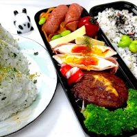 今日のお弁当🍙🍱です| パンダ🐼🐼パンダさん