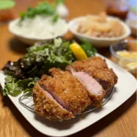 5/12の夕食　とんかつ|yoneさん