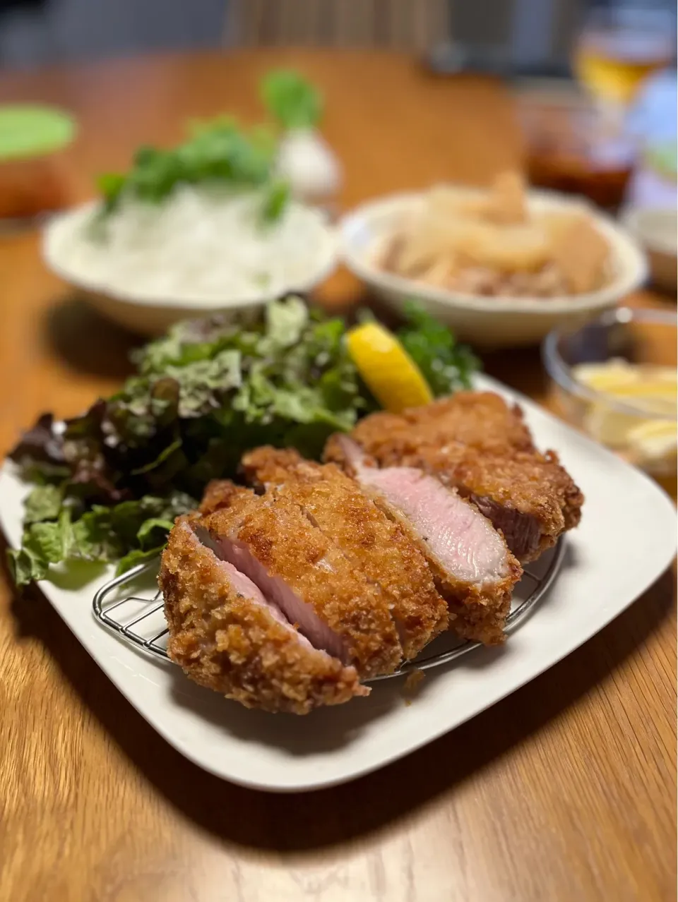 5/12の夕食　とんかつ|yoneさん
