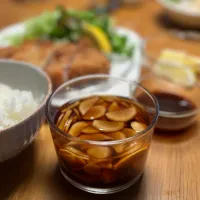 5/12の夕食　新生姜のポン酢漬け|yoneさん