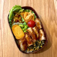 チキンカツのっけ弁当|Dandaddyさん