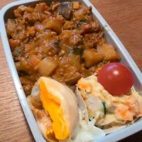 キーマカレー弁当|まきごろうさん