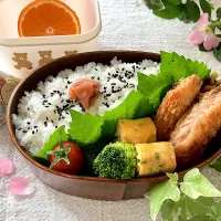 ＊0023.サーモンフライ🐟娘ちゃんの高校生弁当🍱＊|＊抹茶＊さん