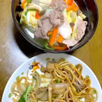 八宝菜on the 木綿豆腐|のんさんさん