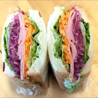 野菜たっぷりハムサンドウィッチ| ゆうゆうさん
