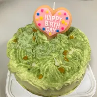 抹茶とレモンカードのケーキ|ポンポンダリアさん