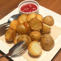 新宿の洋食屋さんで食べた、最高なフライドポテト|あぼちさん