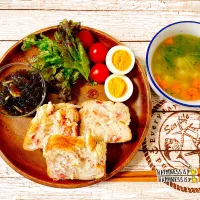 🙂ベーコンオニオン米粉パン🙂