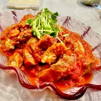 豚軟骨のトマト煮込み|ぎんさん