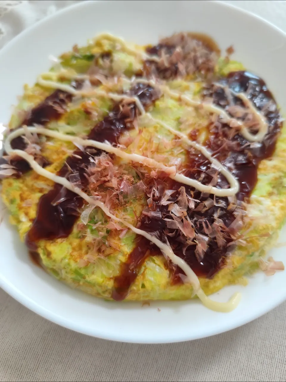 息子に。お疲れ様のお好み焼き風な焼き物|m.rafuさん
