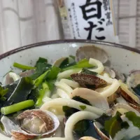 みよぱさんの料理 浅利うどん|🐧ペンギン2さん