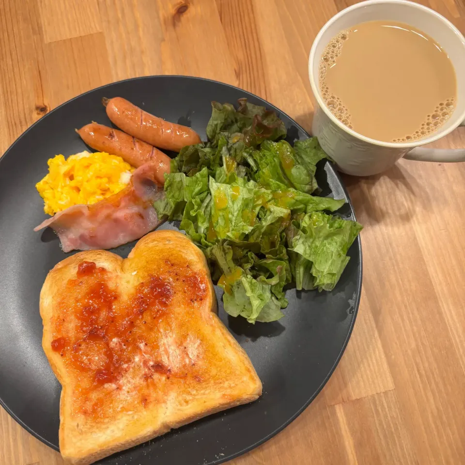 朝ごはんプレート|runさん