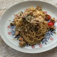 グルテンフリーパスタ　バジリコとトマトソース|チイホ✨さん