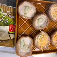 わさび風味こんぶ茶toしいたけ|リッキーさん