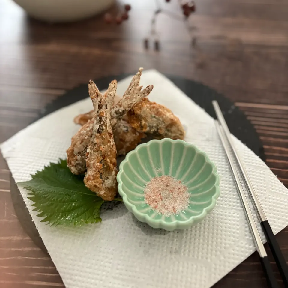 イワシの唐揚げ|AKUBI*:ஐ(●˘͈ ᵕ˘͈)さん