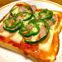 ピザトースト🍞🍕|まいりさん