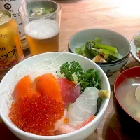 海鮮丼| くり子さん