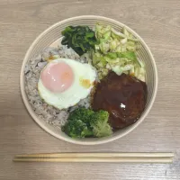 ハンバーグプレート|りなちさん