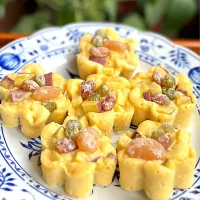 さつまいも & 甘納豆入り蒸しパン