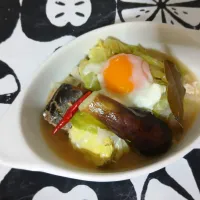 サバ缶と焼売の白ワインしゃぶしゃぶ😆✨|ぽんすけさん