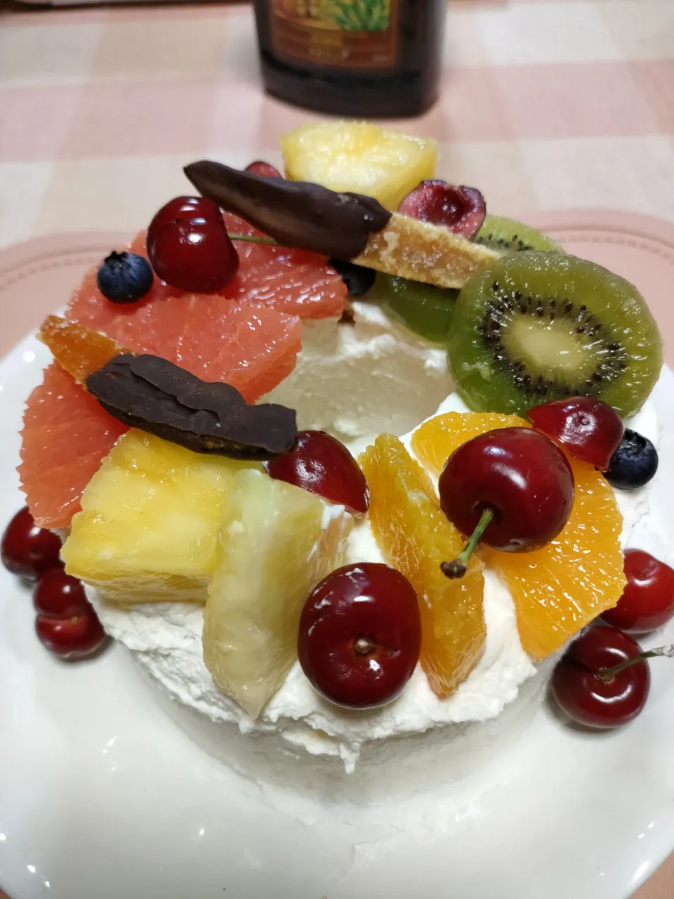発酵バターしふぉんのBDデコレーション|うさくまさん