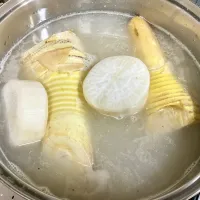 筍と大根の下茹で|Takeshi  Nagakiさん