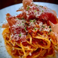 生ハムのポモドーロスパゲッティ🇮🇹|料理研究家  TEEさん
