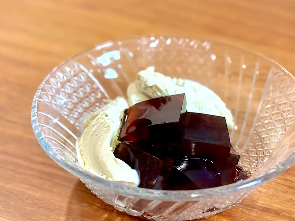 黒糖ゼリー|ふくすけ食堂さん