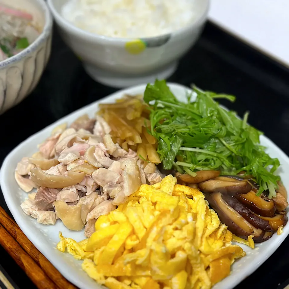 鶏飯っぽいの|くまちゃんさん