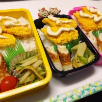 夫弁当､娘弁当､私弁当|みどりさん