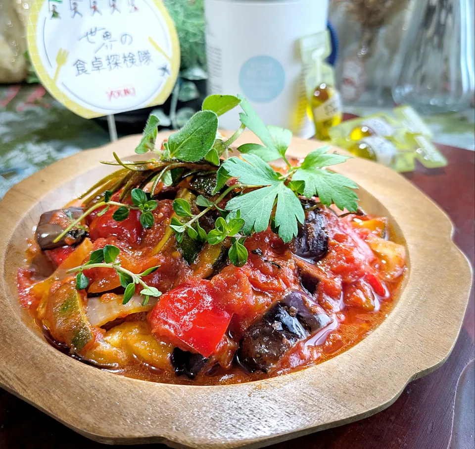 🌏『世界の食卓探検隊』🇮🇹イタリア料理
【🇮🇹カポナータ】|ayaさん